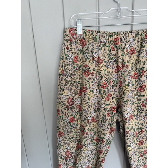 Teddy Fresh Grandma's Floral Sweatpant Joggers L Large Cotton - Picture 2 of 7